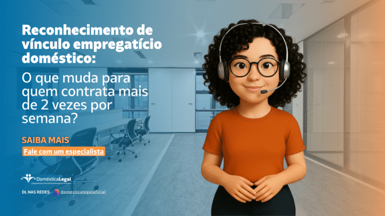 vínculo empregatício doméstico