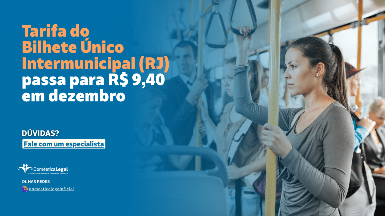 Tarifa do Bilhete Único Intermunicipal (RJ) passa para R$ 9,40 em ...