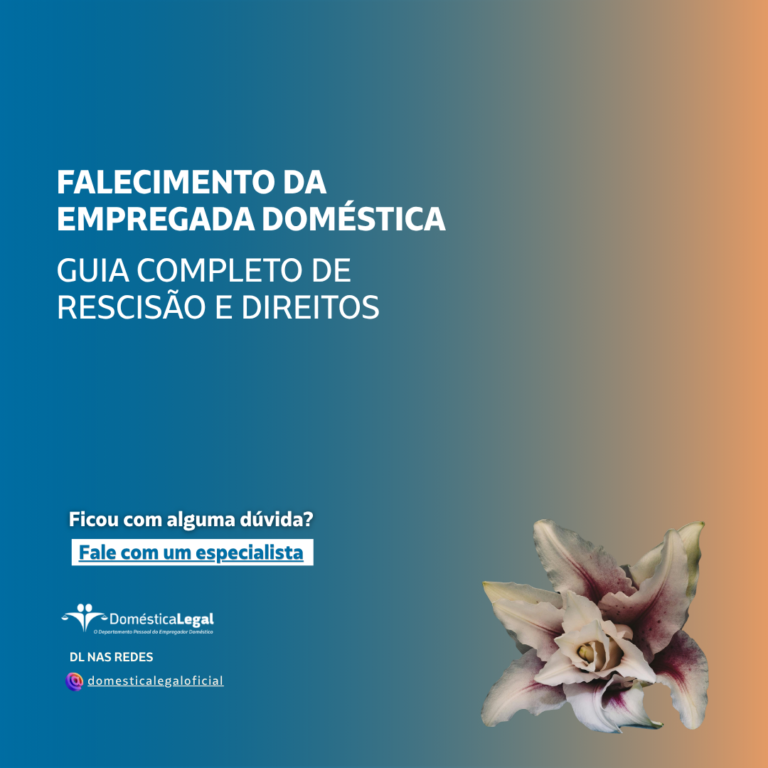 Falecimento da empregada doméstica