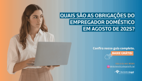 obrigações do empregador doméstico em agosto