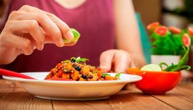 intervalo de almoço